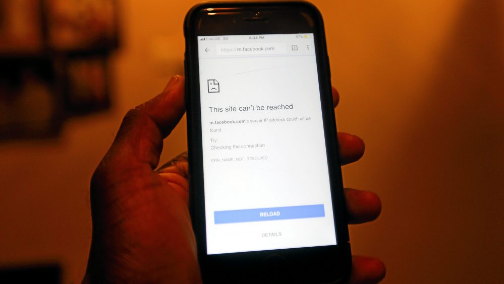 Akses Facebook Diblok Pasca Bom Sri Lanka