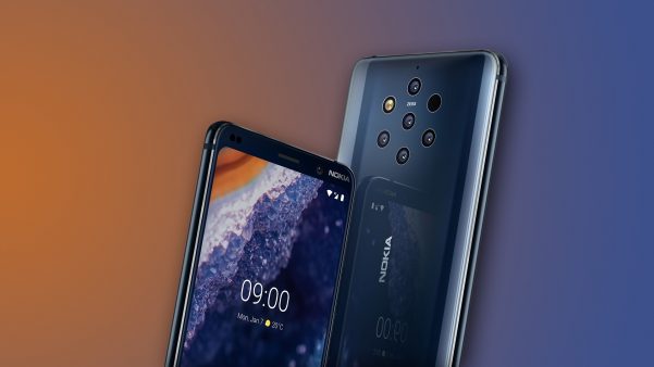 Tampilan Muka dan Belakang Nokia PureView 9