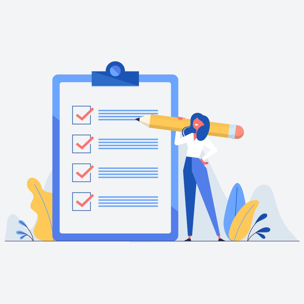 Ilustrasi To-Do List untuk Pantau Pekerjaan
