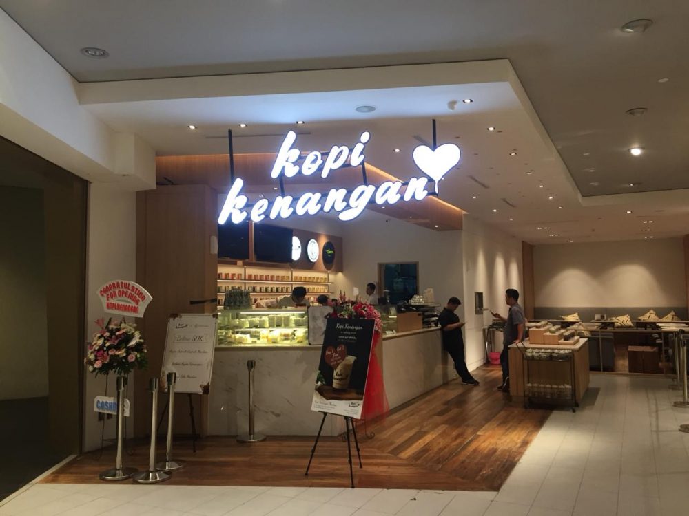 Salah Satu Gerai Kopi Kenangan di Grand Indonesia Jakarta
