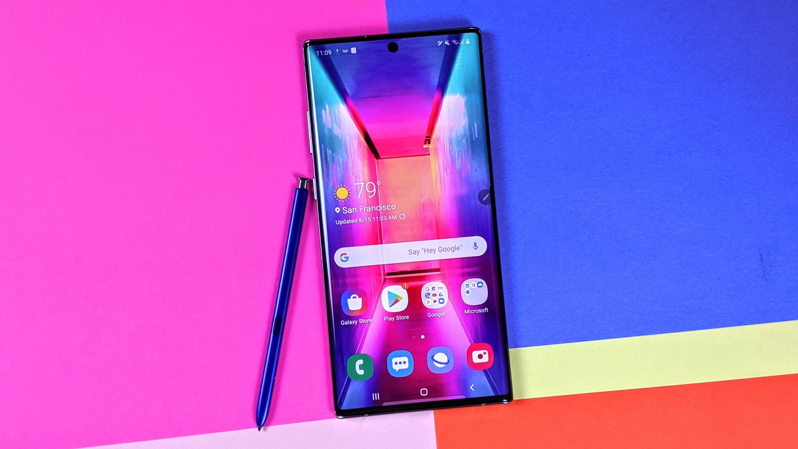 Layar Samsung Galaxy Note10